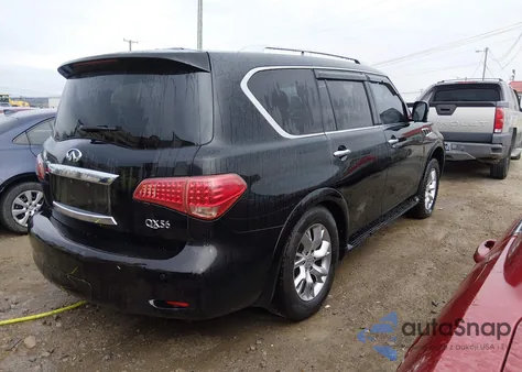 2011 Infiniti Qx56 from USA, damaged, VIN JN8AZ2ND3B9700437